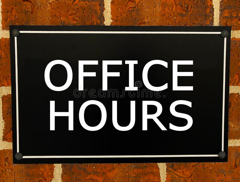New Office Hours